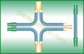 Circuit respiratoire jetable pédiatrique 2DWW