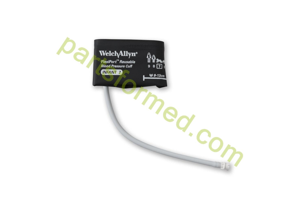 REUSE-07-1MQ Manguito infantil ZOLL Welch Allyn, 9-13 cm, tubo único com conector "Twist-Lock" para desfibrilador ZOLL X-Series