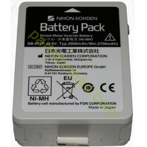 Batteria NIHON KOHDEN SB-671B per NK BSM-6301C