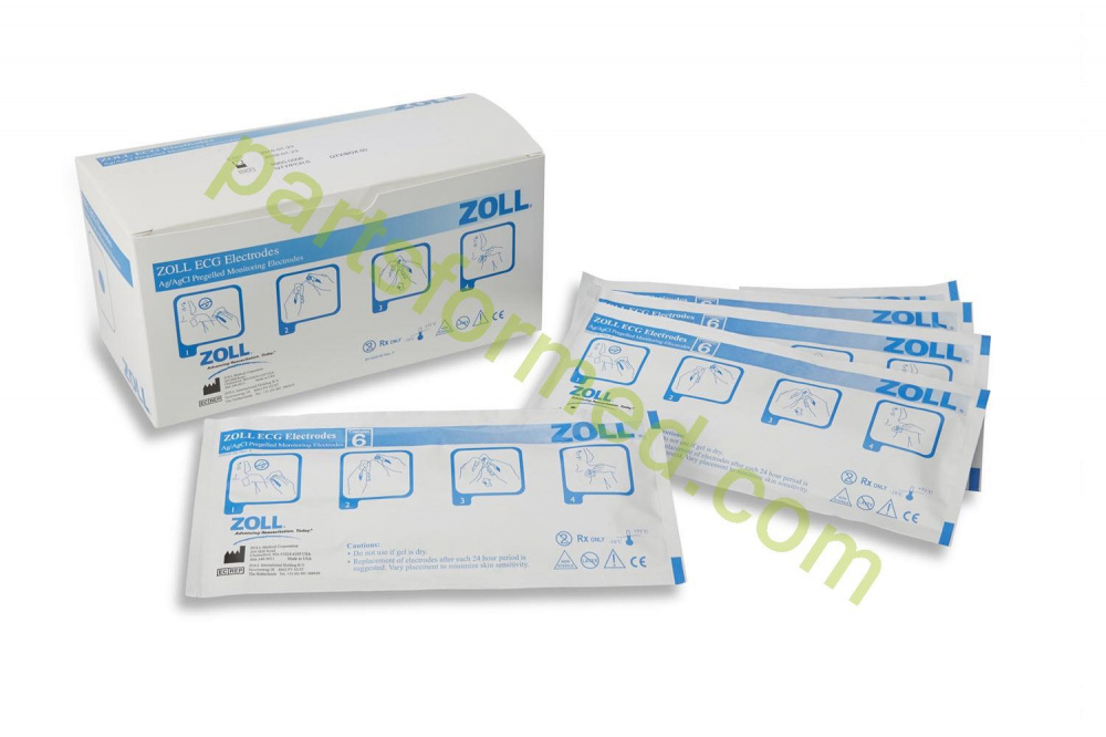 8900-0006 ZOLL ECG 除颤器用矩形电极 ZOLL MREX 系列