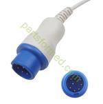 Wiederverwendbarer Silikonwickel-SpO2-Sensor für Neugeborene für Patientenmonitore von Comen (Nellcor Tech).