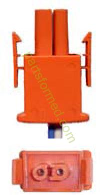 Eletrodos descartáveis Fiab F7961W com cabo externo para adultos para desfibriladores Nihon Kohden