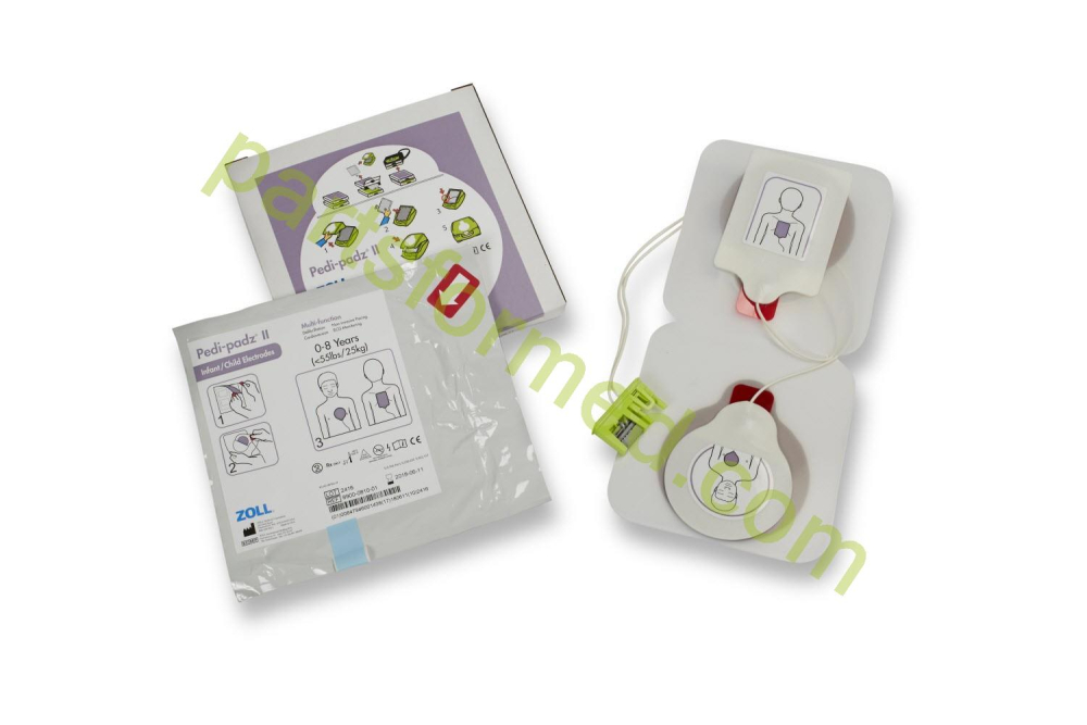 8900-0810-01 ZOLL 电极 Pedi-Padz® II 适用于除颤器 ZOLL MREX 系列