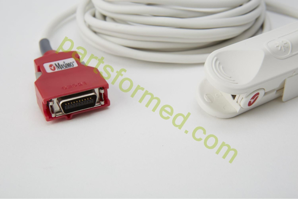 8000-0334 ZOLL Red DCI-DC12, Kabel/czujnik pacjenta wielokrotnego użytku dla dorosłych, do defibrylatora ZOLL X-Series