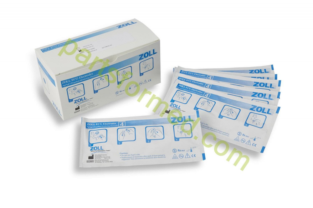 8900-0004 ZOLL ECG 除颤器用矩形电极 ZOLL MREX 系列
