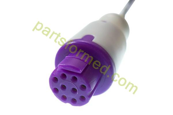 Sensor SpO2 de envoltório de silicone neonatal reutilizável para monitores de pacientes S&amp;W