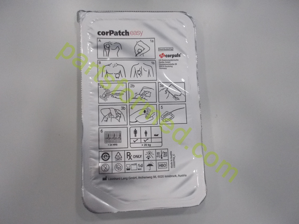 04324.3 Электрод CorPatch Easy Pads для Corpuls C3