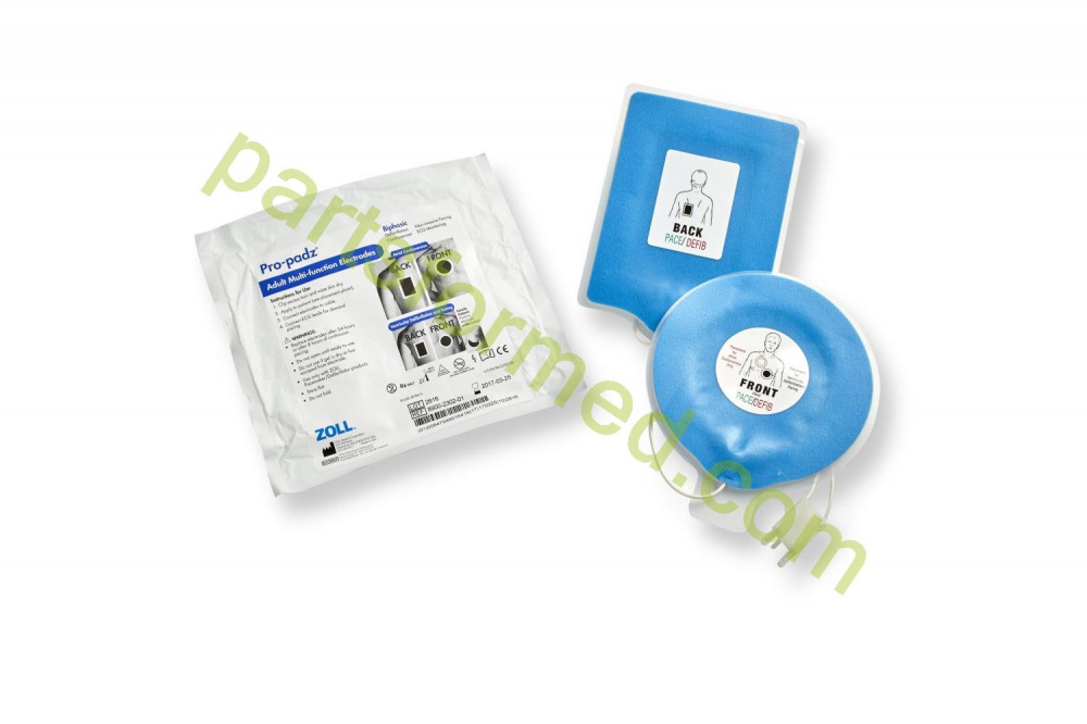 8900-2302-01 อิเล็กโทรดแบบสองเฟสของ ZOLL Pro-Padz® สำหรับเครื่องกระตุ้นหัวใจ ZOLL MRE-Series