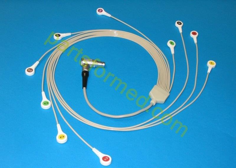 كابل 10 أسلاك Getemed 2014606-172 لـ CardioMem CM3000