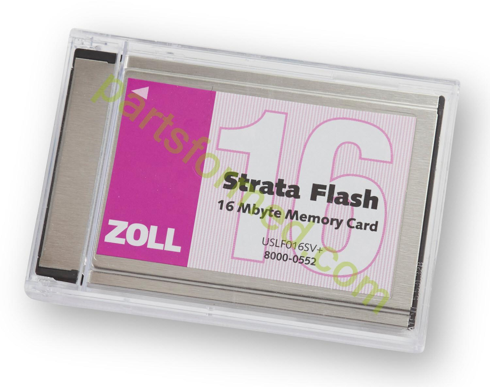 8000-0552 ZOLL PCMCIA Carte Flash pour défibrillateur ZOLL E-Series