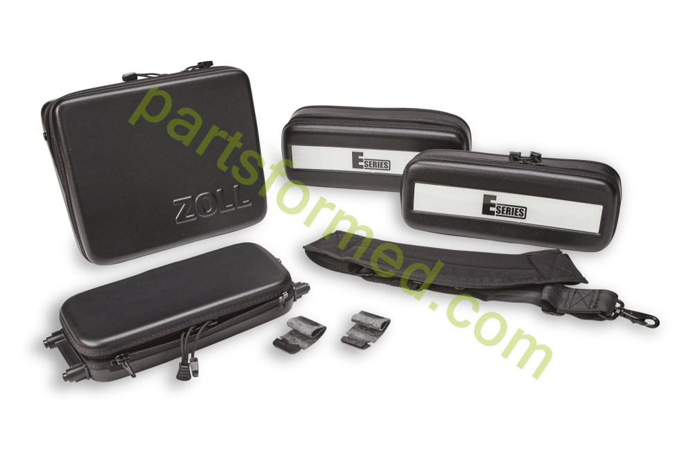 8000-0919 ZOLL डिफिब्रिलेटर ZOLL E-सीरीज के लिए लंबे साइड बैग के साथ रोल केज के लिए पूरा बैग सेट