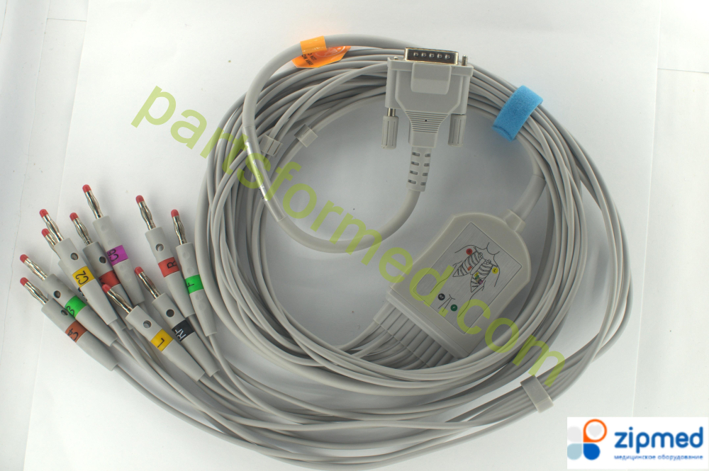 Nihon Kohden E10R-NK2-S/I para ECG-9110, ECG-9130, ECG-9132