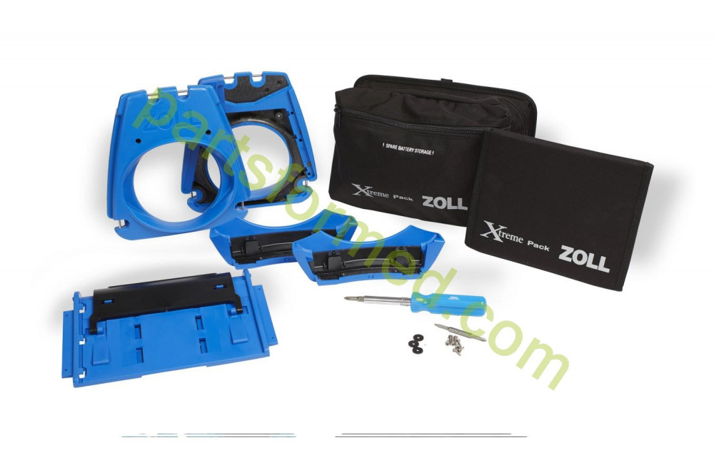 8000-0717 Custodia da trasporto ZOLL Xtreme Pack™ II, M Series® XL con custodia posteriore per l'uso con piastre e NIBP per defibrillatore ZOLL M-Series