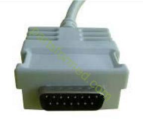 F6748R Fiab रोगी केबल ECG के लिए BURDICK / QUINTON, SIEMENS