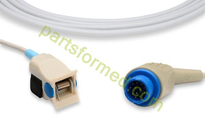 可重复使用的儿科指夹 SpO2 传感器，适用于 Newtech 患者监护仪 