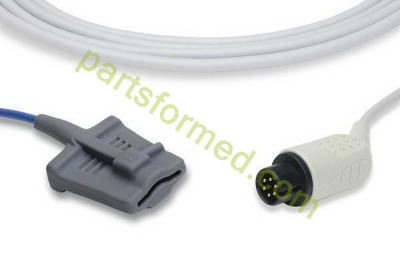 Reusable adult silicone soft tip SpO2 Sensor for Bionet patient monitors