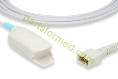 Reusable adult finger clip SpO2 Sensor for Datascope patient monitors
