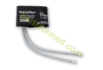 REUSE-07-2MQ Bracciale per neonati ZOLL, 9-13 cm, doppio tubo con connettore Twist-Lock per defibrillatore ZOLL serie X.