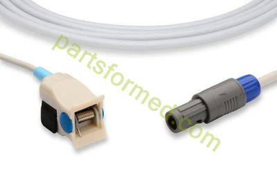 Sensore SpO2 pediatrico riutilizzabile con clip da dito per monitor paziente Goldway (Oximax tech).
