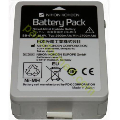 Batteria NIHON KOHDEN SB-671B per NK BSM-6301C