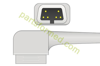 Reusable adult finger clip SpO2 Sensor for Criticare patient monitors