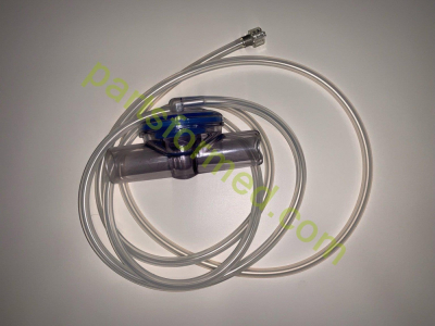 Línea de válvula de exhalación y conector M1161030 para Ivent 201 GE, reutilizable, 1 ud.