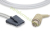 Capteur SpO2 à pointe souple en silicone pédiatrique réutilisable pour moniteurs patient Datex Capteur SpO2 à pointe souple en silicone pédiatrique réutilisable pour moniteurs patient Datex