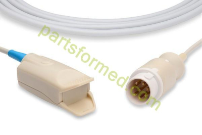 Wiederverwendbarer SpO2-Sensor mit Fingerclip für Erwachsene für MEK-Patientenmonitore (Mek Tech)
