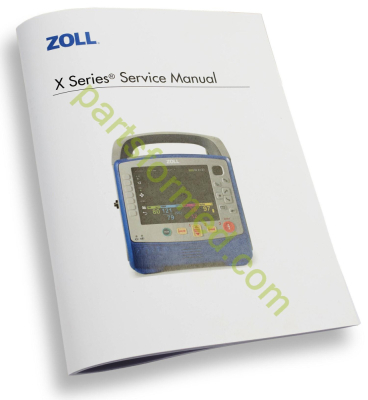 9650-001356-01 ZOLL Manual de serviço para desfibrilador ZOLL X-Series