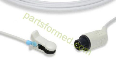 Capteur SpO2 à clip d oreille adulte réutilisable pour moniteurs patient Bionet