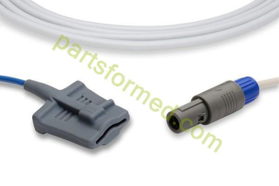 可重复使用的成人硅胶软头 SpO2 传感器，适用于选择（Oximax 技术）患者监护仪