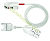 8000-001464 ZOLL Rainbow, Dci Sc-200, เซ็นเซอร์นิ้วแบบใช้ซ้ำได้สำหรับผู้ใหญ่, SpHb, SpO2, SpMet สำหรับเครื่องกระตุ้นหัวใจ ZOLL X-Series