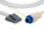 Reusable pediatric silicone soft tip SpO2 Sensor for Bruker patient monitors Reusable pediatric silicone soft tip SpO2 Sensor for Bruker patient monitors