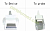 Nonin spo2 adapter cable, 8pin to DB9