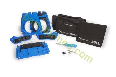 8000-0718 Custodia da trasporto ZOLL Xtreme Pack™ II, XL con tasche posteriori e laterali per l'uso con defibrillazione a mani libere, NIBP per defibrillatore ZOLL serie M