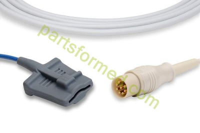 Sensore SpO2 riutilizzabile per adulti con punta morbida in silicone per monitor paziente Datascope
