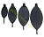 Bolsa de respiración, látex, reutilizable, 3 L