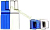 F7959W Fiab disposable electrodes with outside cable for adults for defibrillators CU Medical Systems/Cmos Drake/Progetti