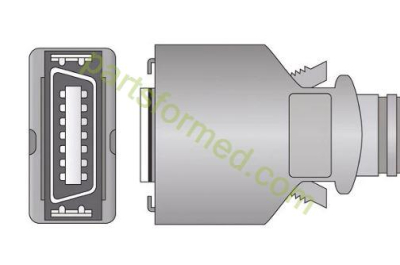Reusable pediatric silicone soft tip SpO2 Sensor for Digicare patient monitors