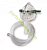 8000-0762 ZOLL Mainstream - Simple CO2 mask with adapter, pediatric for defibrillator ZOLL M-R-E-Series