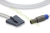 Capteur SpO2 à pointe souple en silicone pédiatrique réutilisable pour moniteurs patients Guoteng