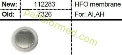 Membrane acutronique 112283, 7326 pour Fabian HFO