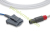 Sensore SpO2 riutilizzabile per adulti con punta morbida in silicone per monitor paziente Newtech Sensore SpO2 riutilizzabile per adulti con punta morbida in silicone per monitor paziente Newtech