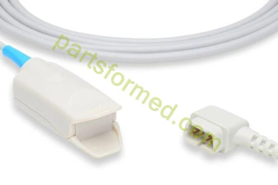 Reusable adult finger clip SpO2 Sensor for Criticare patient monitors