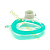 Masque CPAP ZOLL n° 5, taille adulte standard (20 unités), pour défibrillateur et ventilateur ZOLL (réf. 812-0010-20).