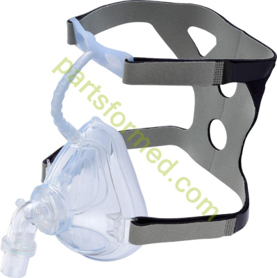 Маска для ИВЛ / CPAP / BiPAP, многоразовая взрослая большая, размер L (без регулировки)
