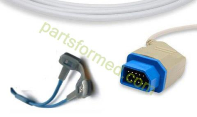 Sensore SpO2 riutilizzabile con involucro neonatale in silicone per monitor paziente Nihon Kohden (Oximax Tech).