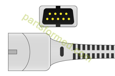 Многоразовый датчик SpO2 для взрослых, "ушной" для мониторов пациента Novametrix