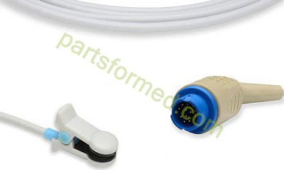 Reusable adult ear clip SpO2 Sensor for Mindray (Masimo Tech) patient monitors