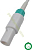 Wiederverwendbarer pädiatrischer Fingerclip-SpO2-Sensor für Edan (Oximax Tech) Patientenmonitore